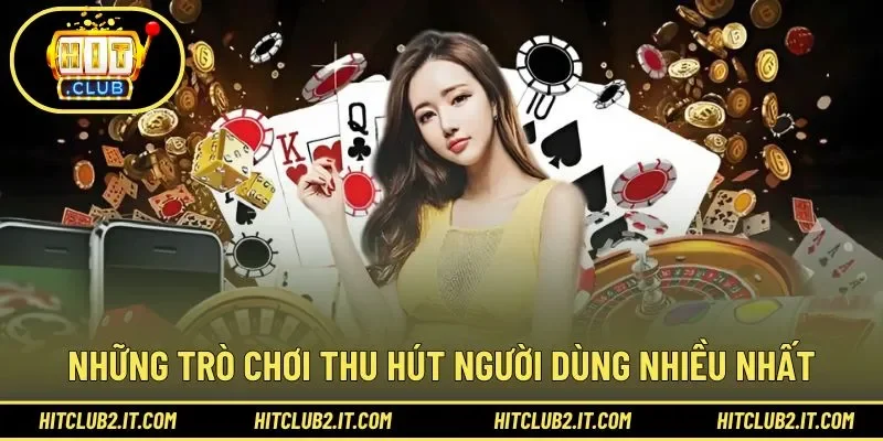 Nhiều lựa chọn trò chơi phù hợp từng phong cách giải trí